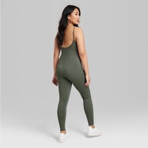 Wild Fable Green Jumpsuit with Stylish Design